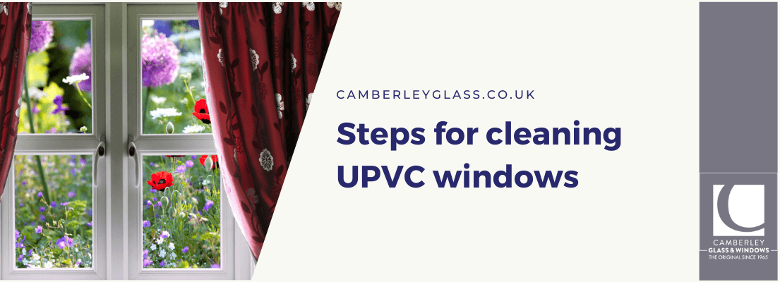 Steps for cleaning UPVC windows