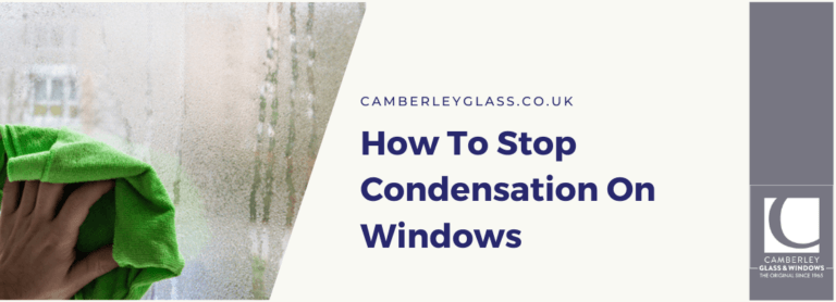 How To Stop Condensation On Windows