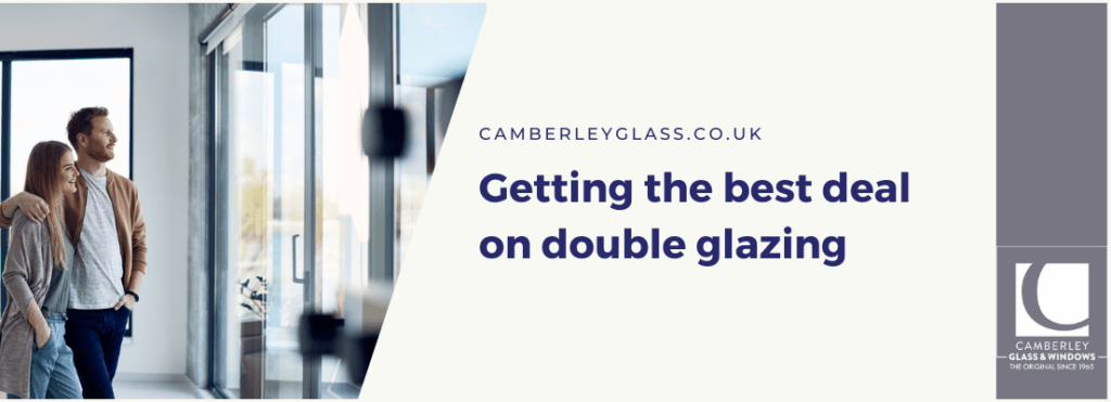 Getting the best deal on double glazing