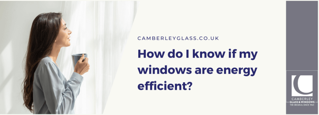 How do I know if my windows are energy efficient?