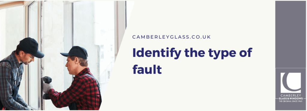 Identify the type of fault